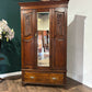 Edwardian Walnut Wardrobe