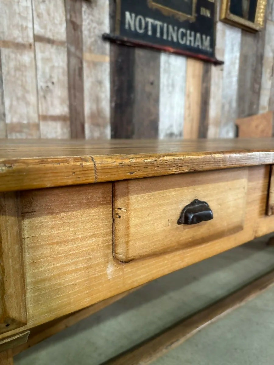 Antique French Convent Refectory Dining Table, c 1800. L219