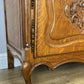 Bookcase Vintage French Louis XVI Oak Display Cabinet Carved Sideboard LOT 6282