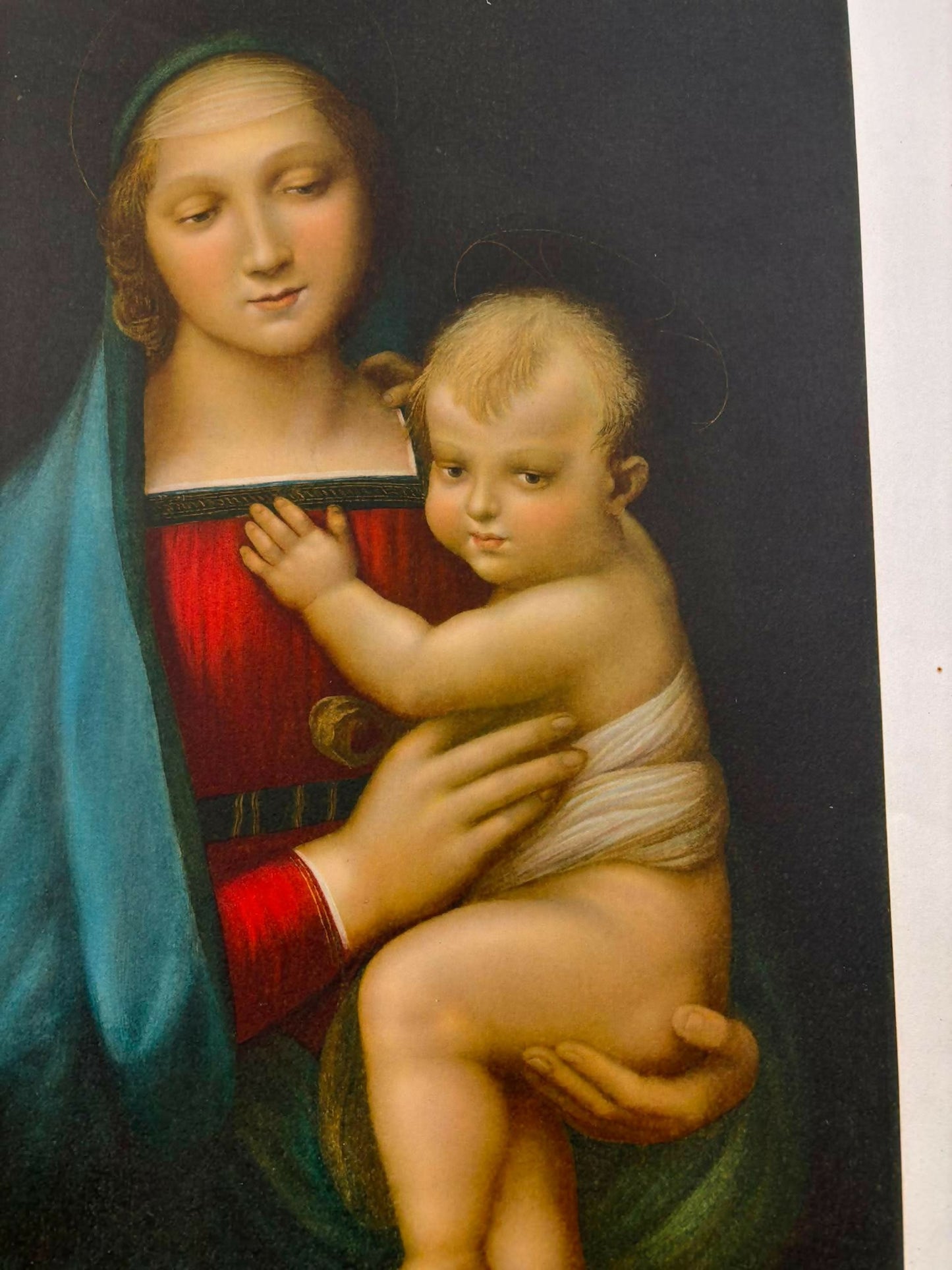 Madonna & Child ‘MADONNA DEL GRANDUCA’ - Vintage Print