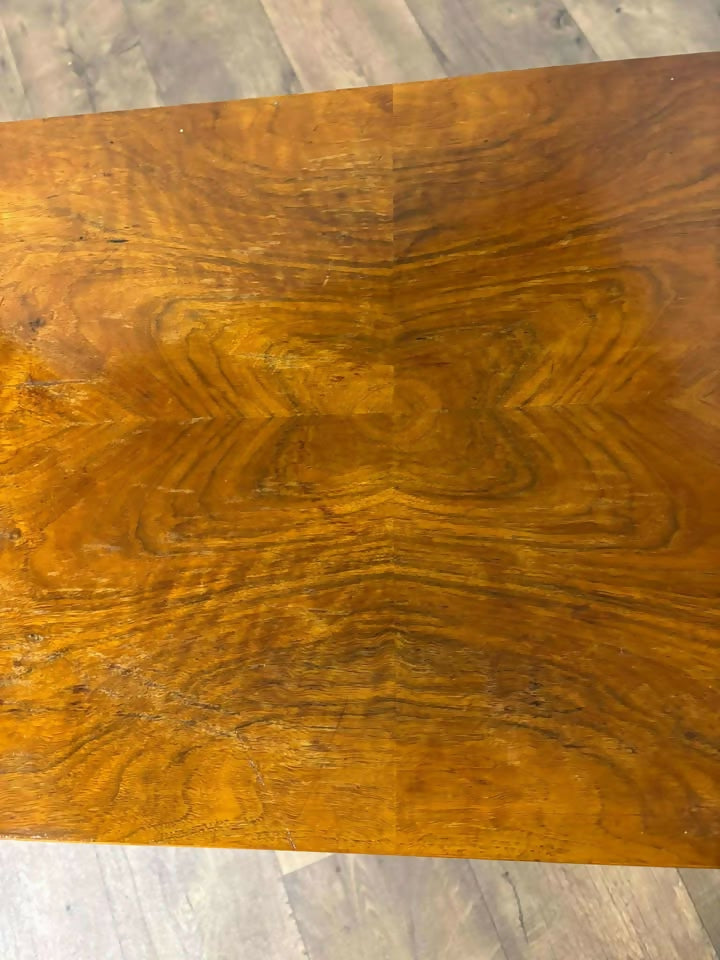 Vintage Walnut Veneered Coffee Table