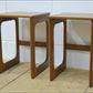 Vintage Bedside Table Set Of 2 Pair McIntosh Teak Mid Century Danish Design