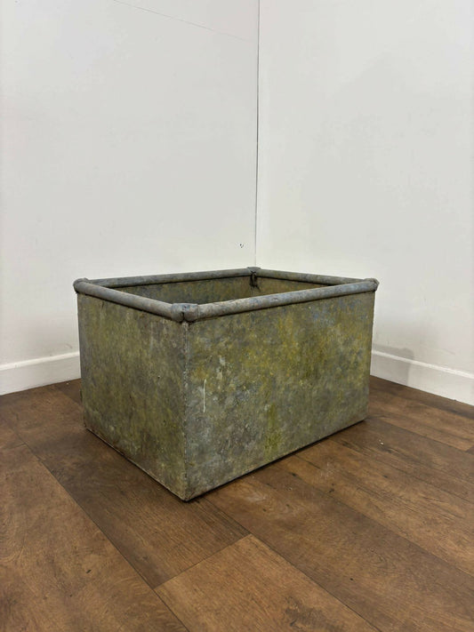 Vintage Galvanised Planter