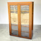 Vintage Victorian Mahogany Library Bookcase Display Cabinet