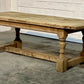 Characterful Bleached Oak Farmhouse Dining Table