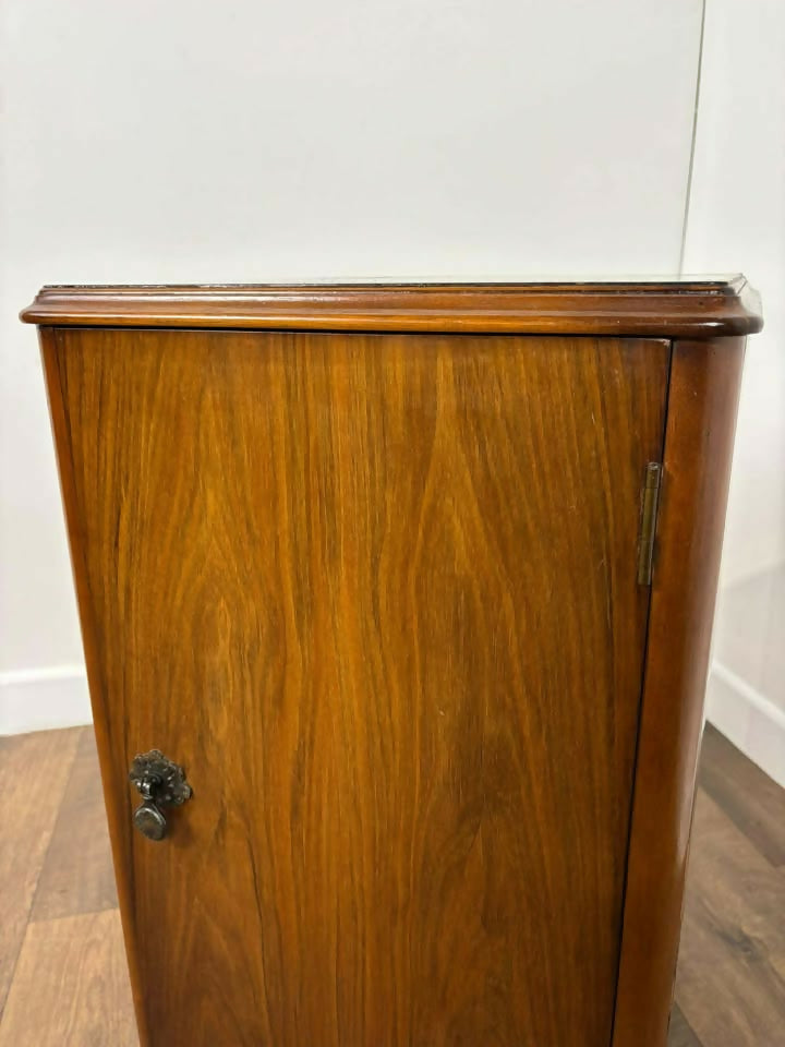 Vintage 1960s Austin Suite Walnut Bedside Cabinet