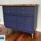 Nathan Squares Rustic Top Sideboard