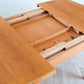 Mid century retro Danish oak dining table