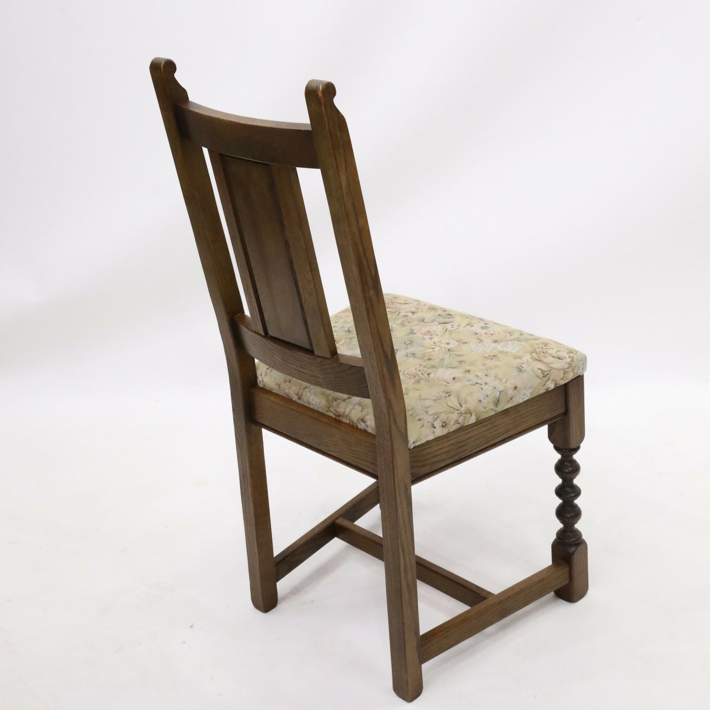 4 Yorke Old Charm Dining Chairs Including Tonwell Rose Fabric FREE UK Delivery. SBR9644/0910D