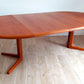 Mid century retro Danish round dining table