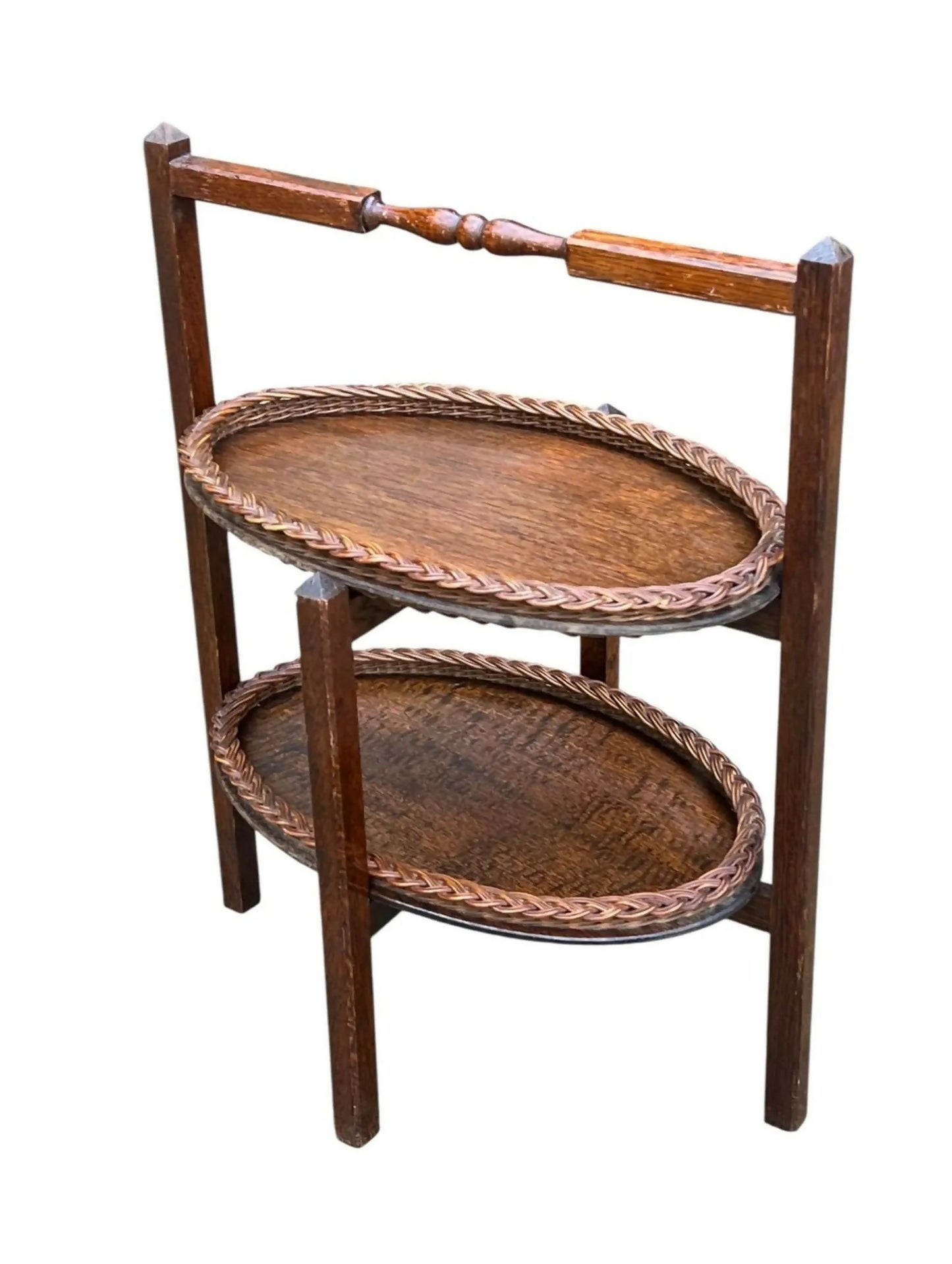 Military side table made by Dunstan’s WWI blinded soldier .