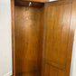 Vintage Oak Hall / Bachelor’s Wardrobe – Compact Single Door Hanging Cupboard