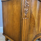 Pair of Bedside Tables Antique French Art Deco Marble Top Cabinets LOT 6351