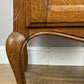Pair of Bedside Tables Vintage French Louis Oak Nightstands Cabinets LOT 6211