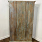 Reclaimed Blue Indian Wooden Cupboard