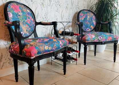Two French Louis Parlour Chairs
