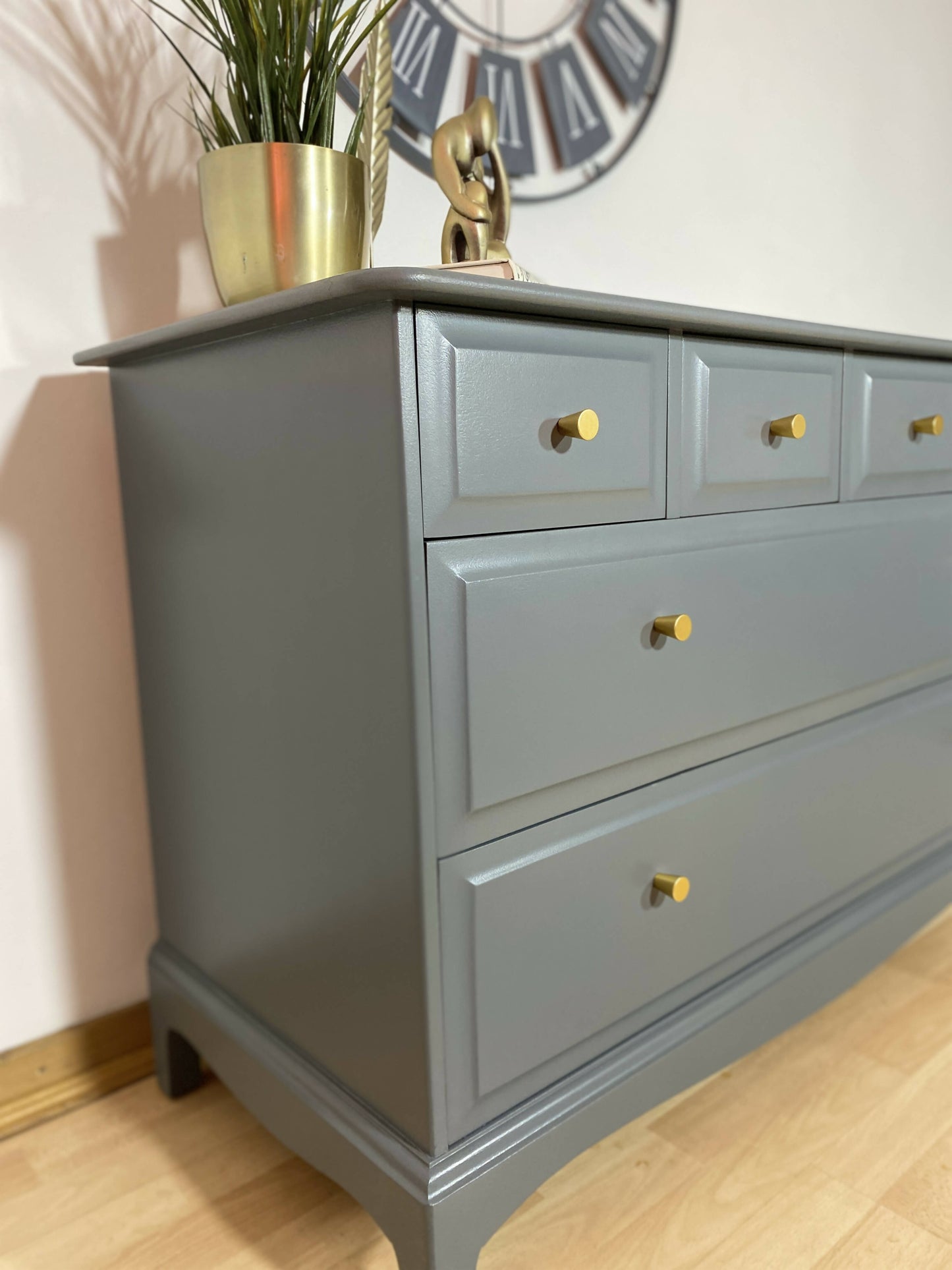 **SOLD** Stag Minstrel Chest of drawers