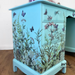 Pretty Stag Dressing Table/Desk, Floral, Flowers, Vintage, Drawers, Girls, Retro, Mid Century - commissions available