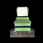 Hand painted dragonfly dressing table chest of drawers