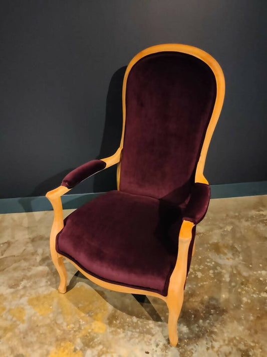 French High Spoon Back Gents Armchair