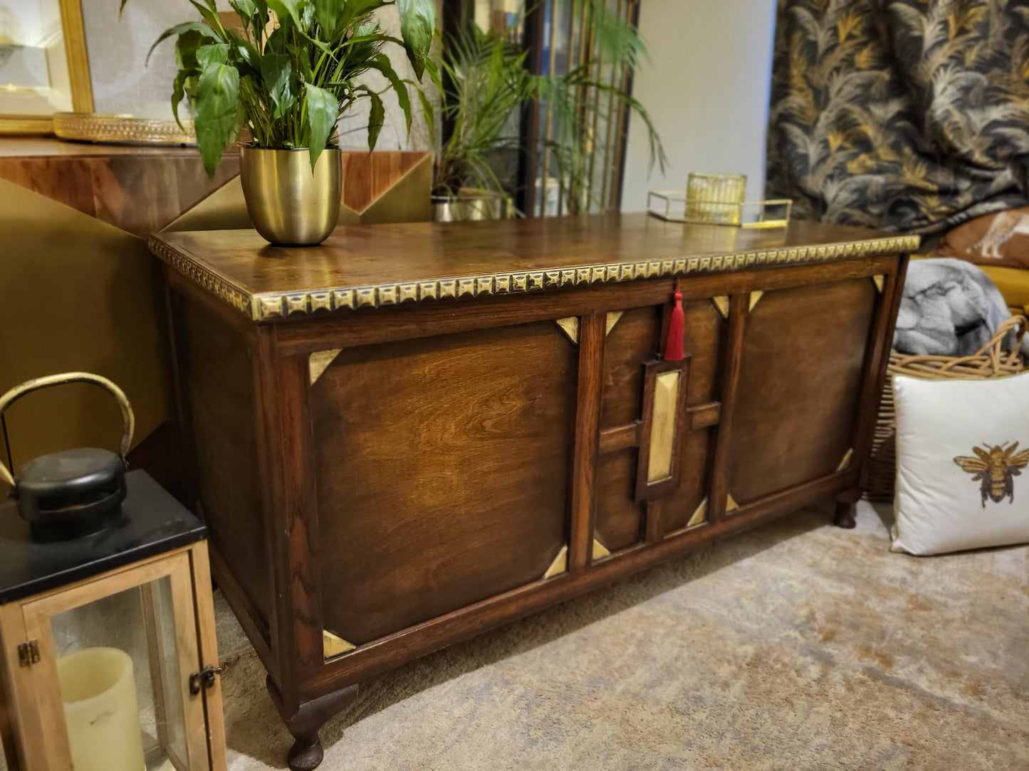 Huge Antique Coffer - refurbished