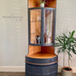 Nathan Tall Corner Unit with Light / Display Cabinet