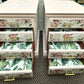 SOLD SOLD Vintage pink bedside cabinets