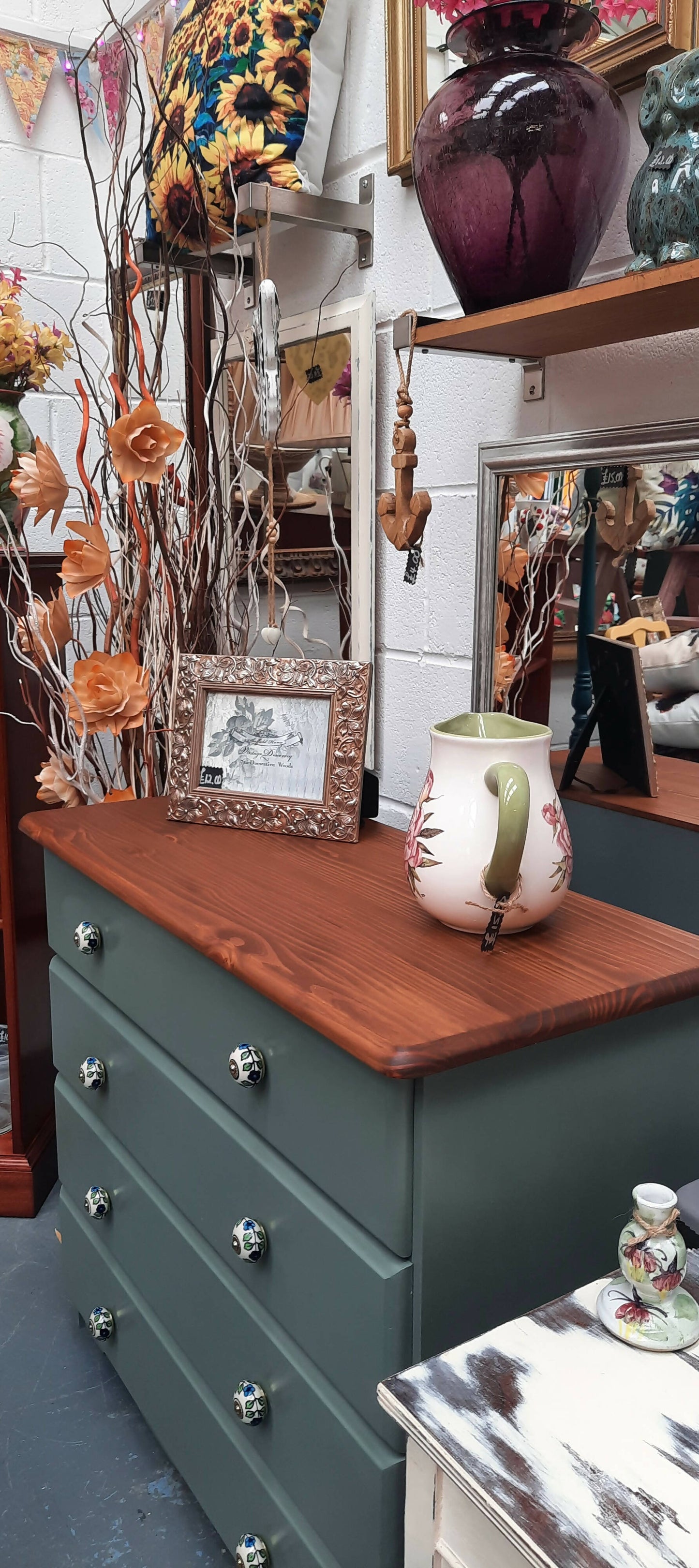 Upcycled Four Drawer Chest