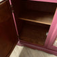 *sold* Plum sideboard with art nouveau styling