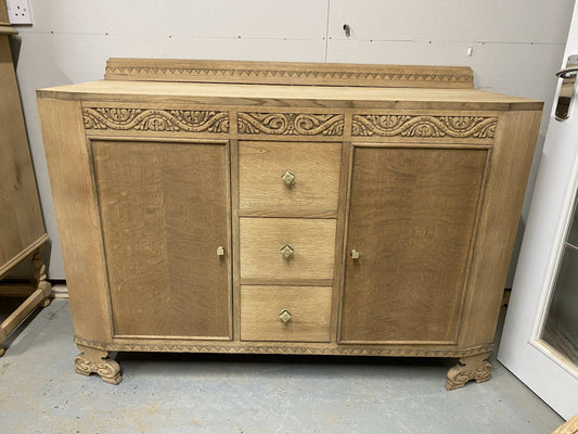 Stripped Oak Sideboard