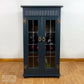 Lift Top Navy Cocktail Cabinet (6)