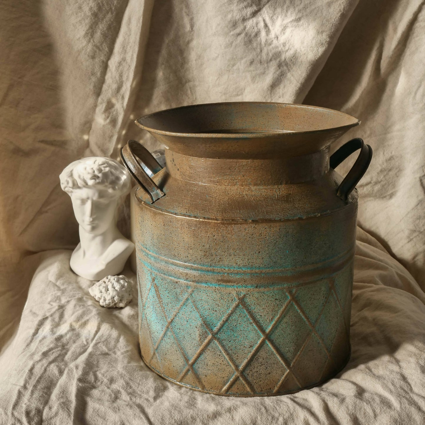 Vintage Plant Pot / Milking Bucket