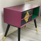 Purple console table