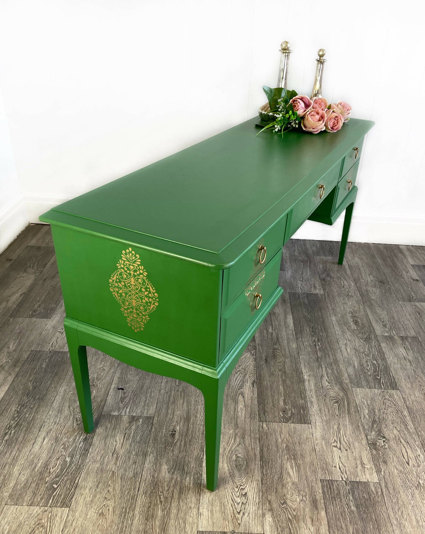 Green Stag Dressing Table/Desk