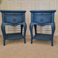 Pair of John Lewis french style bedside cabinets
