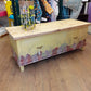 SOLD Country Garden Storage Bench