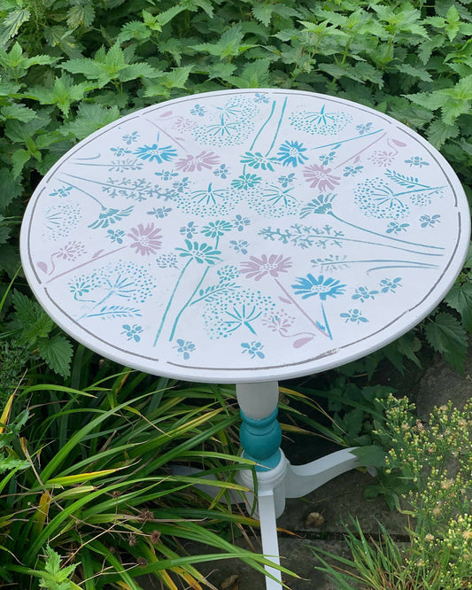 Hand Stencilled Coffee Table