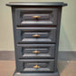 French Vintage Bedside Chest of Drawers
