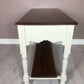 Farmhouse Vintage Console Table Hallway Table With 2 Drawers