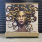 Sold - Magnificent Golden Medusa Mid-Century chest of four drawers