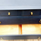 Stag Navy Black Chest of Drawers/ Vintage Chest of Drawers/Retro Drawers/MCM Drawers/Stag Bedroom Furniture