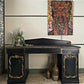 Hand painted hall sideboard