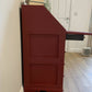Vintage Jacobean Red Writing Bureau
