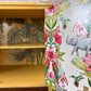 Hand-painted cabinet, Tallboy, Linen Cupboard, Linen Press, Upcycled Cupboard, Bedroom Storage, Kitchen Storage - MADE TO ORDER