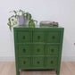 Green Apothecary Vintage Drawers