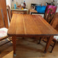 Arts and Crafts Oak Dining Table and 4 Chairs