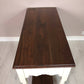 Farmhouse Vintage Console Table Hallway Table With 2 Drawers