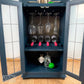 Lift Top Navy Cocktail Cabinet (8)