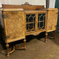 Edwardian Burl Walnut sideboard