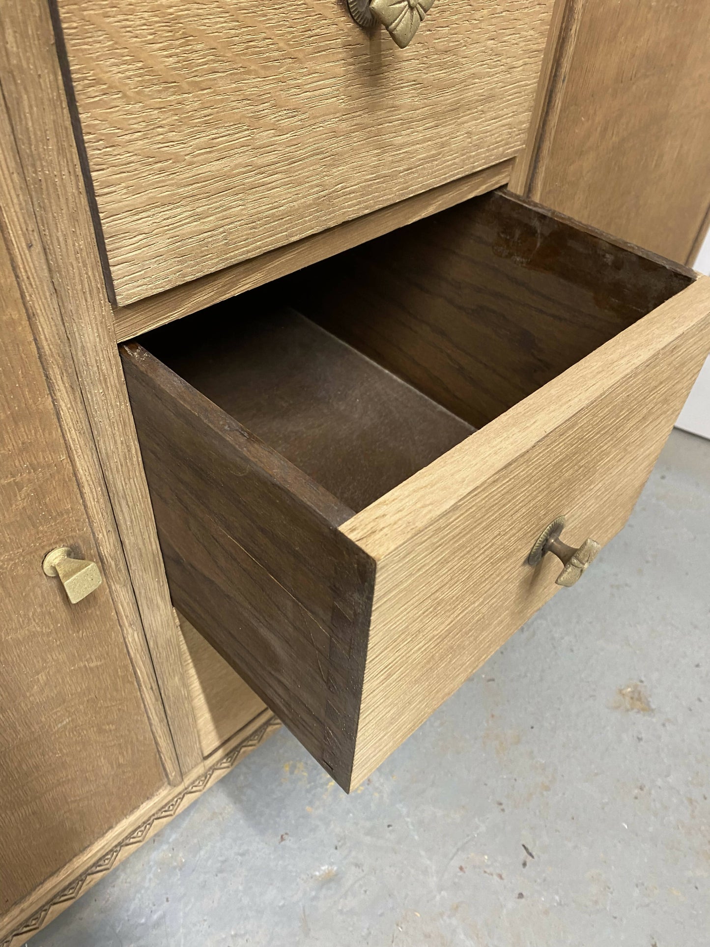 Stripped Oak Sideboard